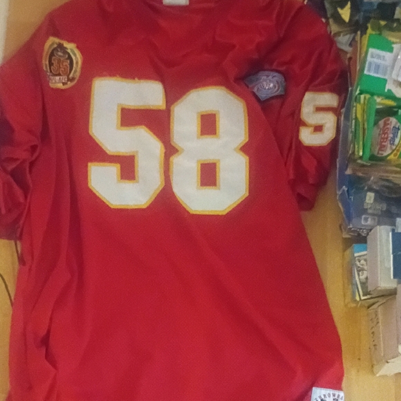 Derrick Thomas Size 5XL Mitchell & Ness 1984 Throwback AuthenticFootball Jersey